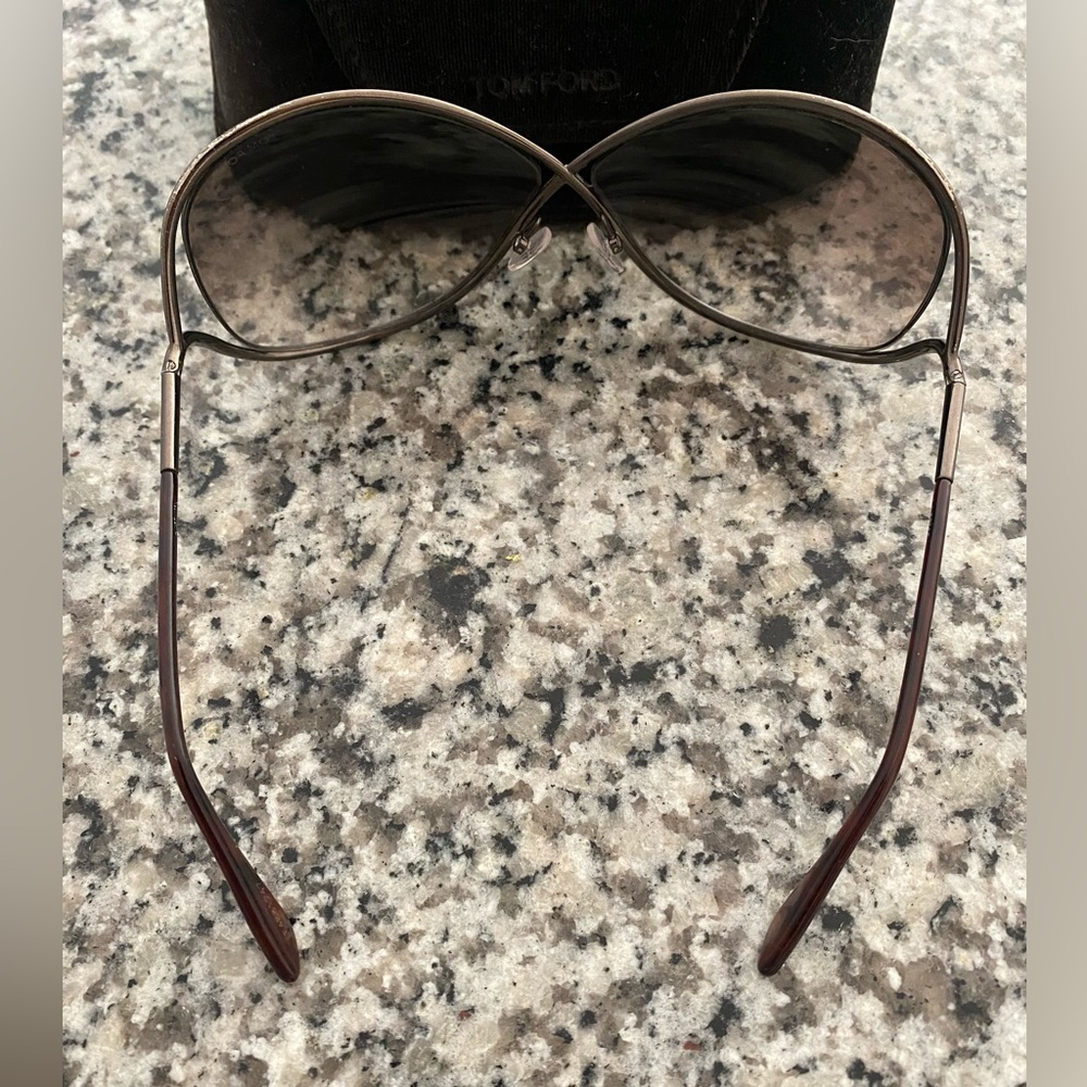 Authentic Tom Ford Miranda Dark Bronze/Brown Gradient Women's Sunglasses - Picture 3 of 6